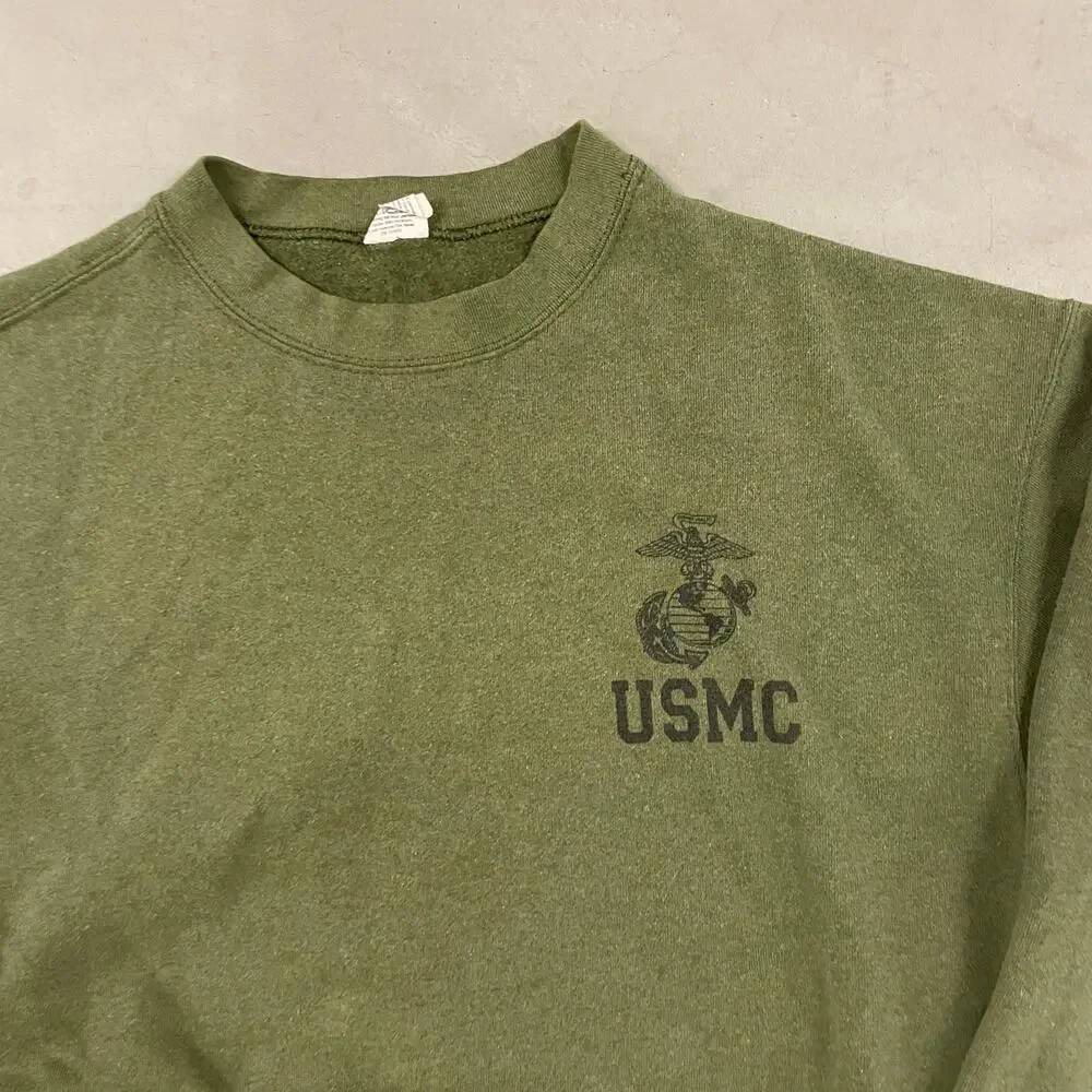 Vintage 90s usmc military sweatshirt